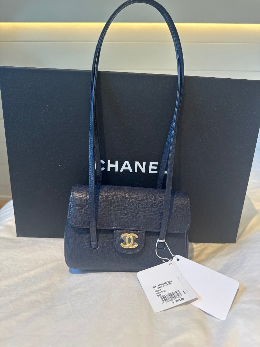 Chanel Mini Preppy Coco in Navy